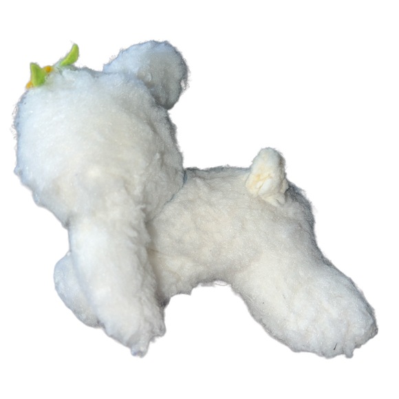 Vintage Eden White Sheep Lamb Plush Musical Wind Up Mary Had a Little Lamb - Picture 5 of 5